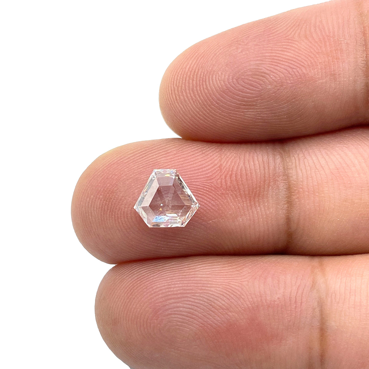 1.21ct | G/SI2 Shield Shape Rose Cut Diamond (GIA) - Modern Rustic Diamond