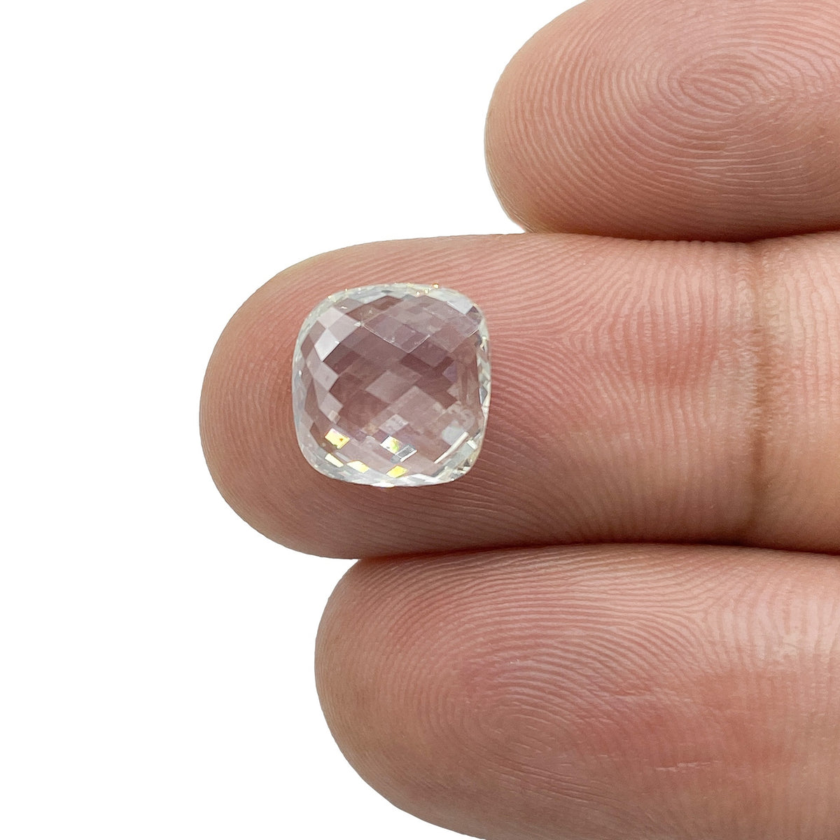 3.02ct | L/SI1 Cushion Shape Rose Cut Diamond (GIA) - Modern Rustic Diamond