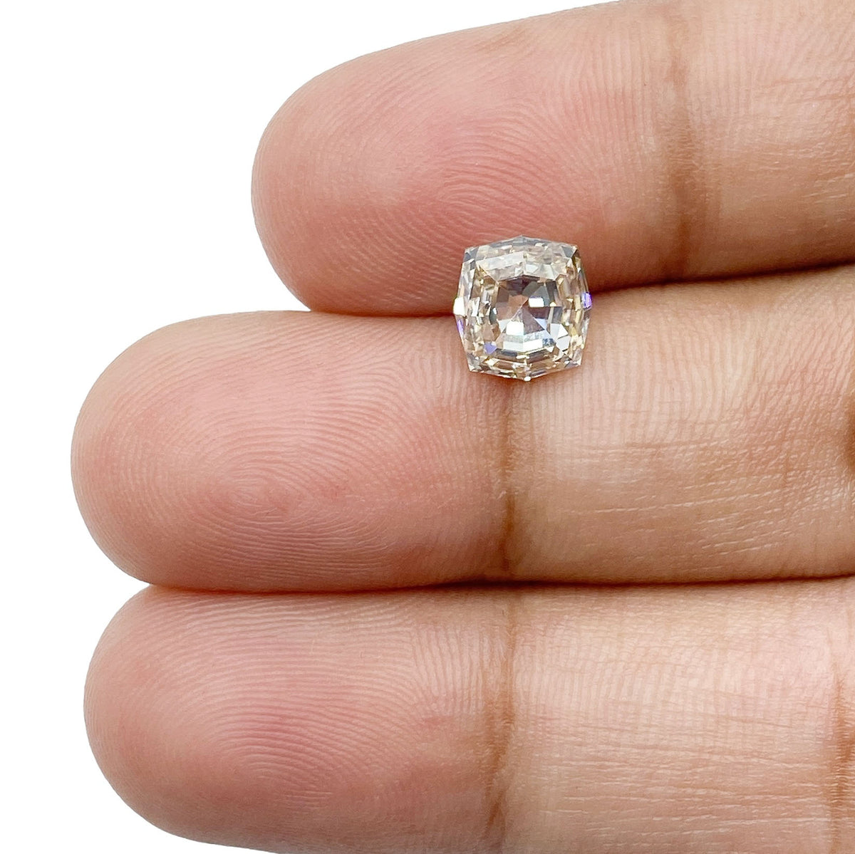 1.80ct | O-P/VS1 Octagonal Shape Step Cut Diamond (GIA) - Modern Rustic Diamond