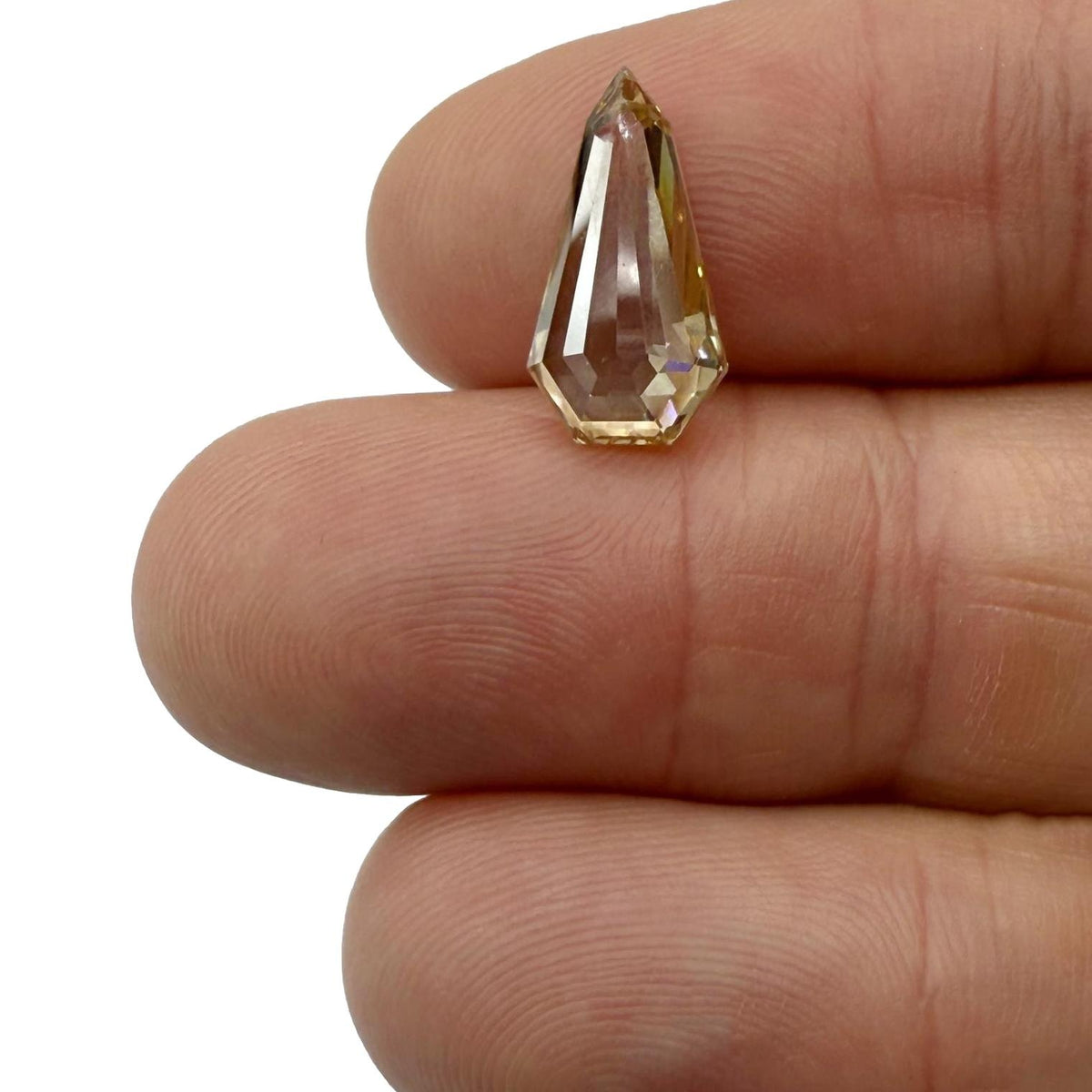 3.13ct | Champagne VS-SI Shield Shape Rose Cut Diamond