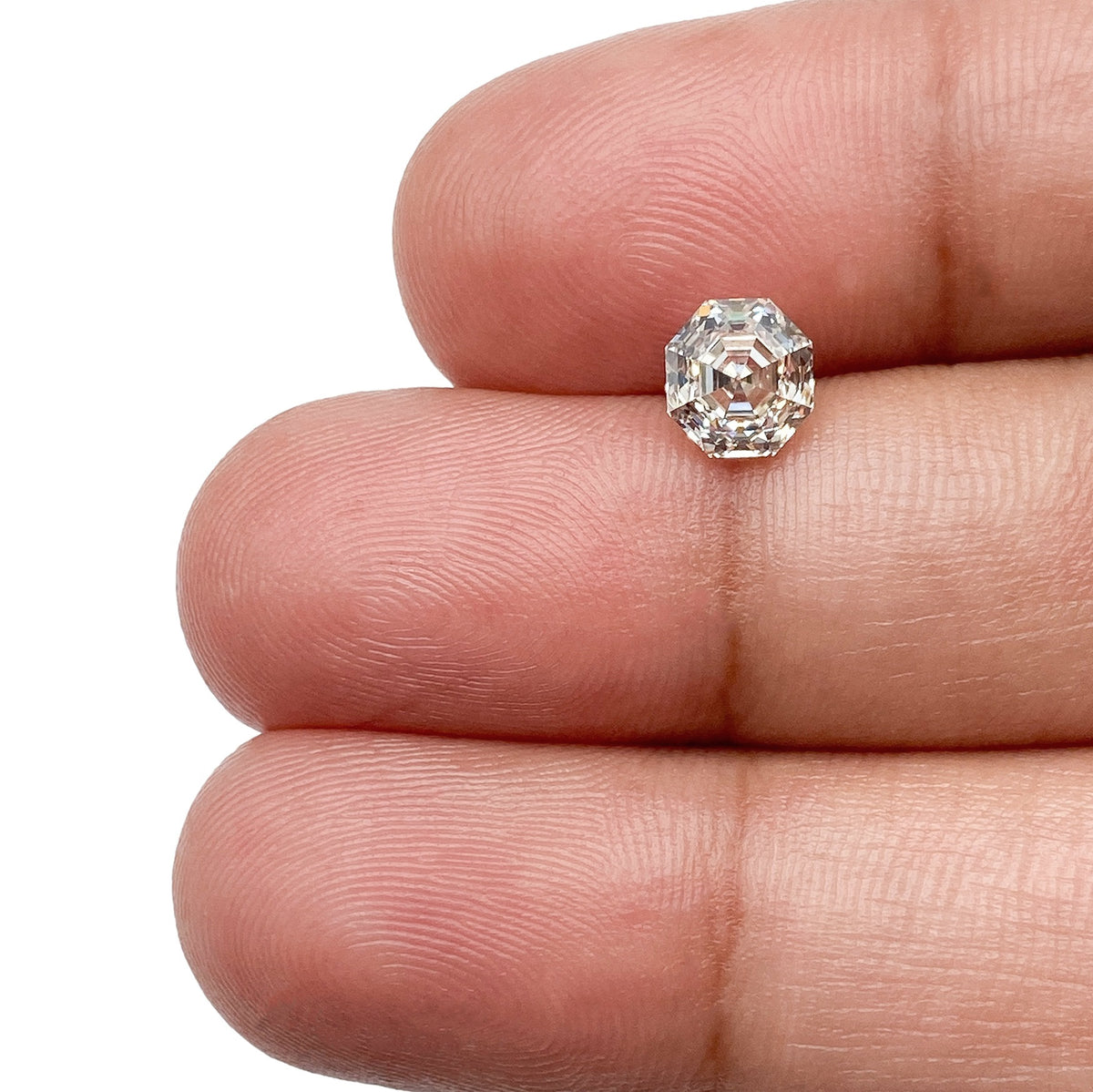 1.00ct | M/SI1 Octagonal Shape Step Cut Diamond (GIA) - Modern Rustic Diamond