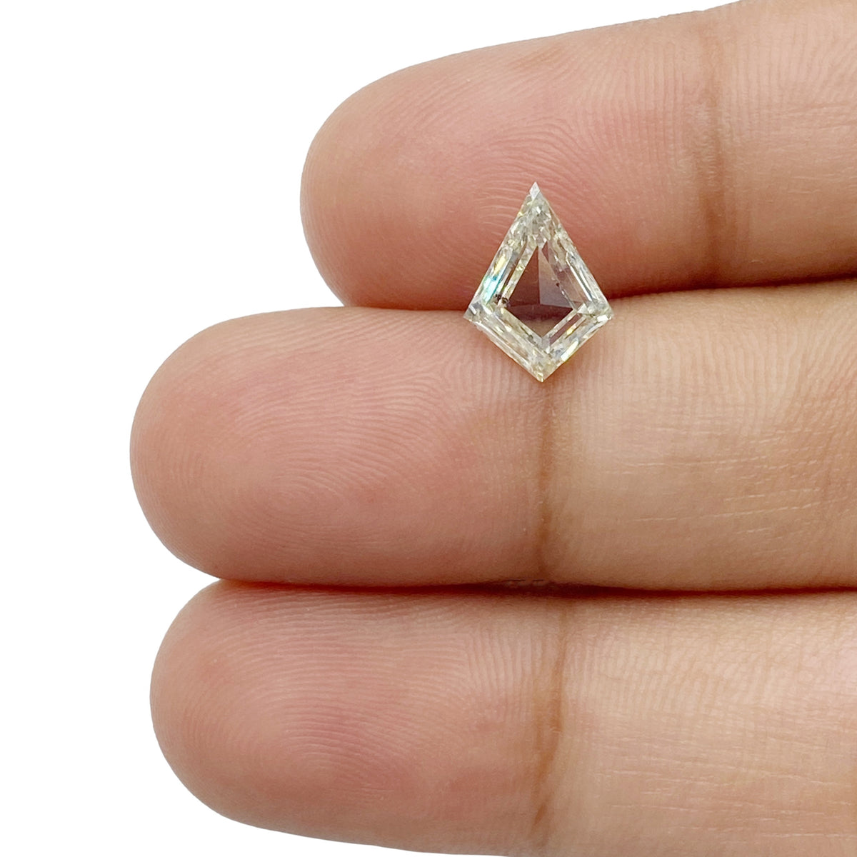 1.26ct | J-K/SI Kite Shape Step Cut Diamond - Modern Rustic Diamond