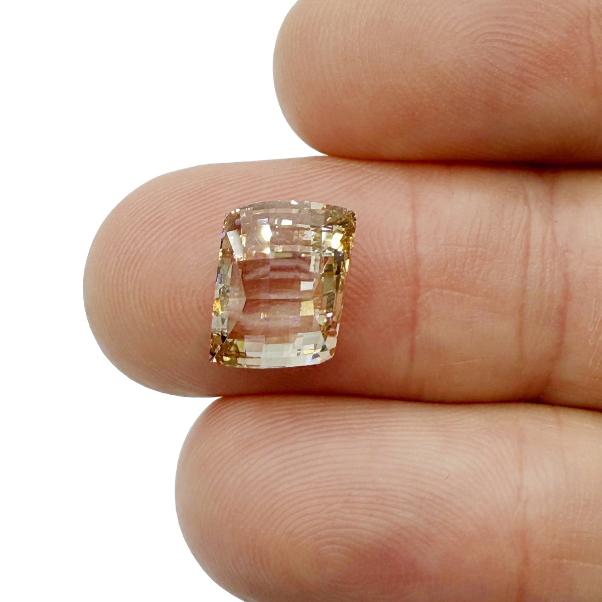 3.56ct | Fancy Brown Yellow VS2 Rhomboid Shape Rose Cut Diamond (GIA)