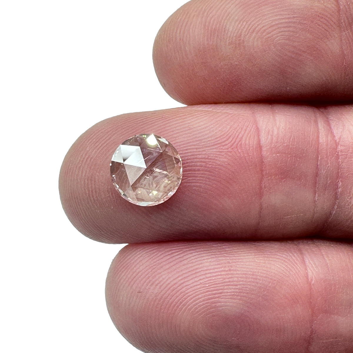 1.50ct | K/SI1 Round Shape Rose Cut Diamond (IGI) - Modern Rustic Diamond