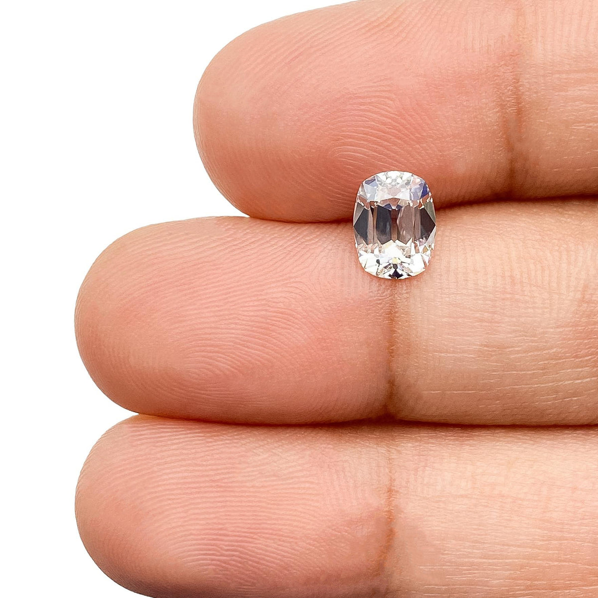 1.03ct | H/VS2 Cushion Shape Old Mine Cut Diamond (GIA) - Modern Rustic Diamond