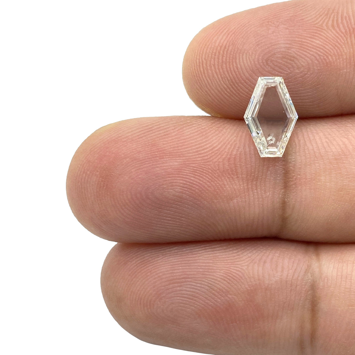 1.04ct | G-H/SI Lozenge Shape Portrait Cut Diamond - Modern Rustic Diamond