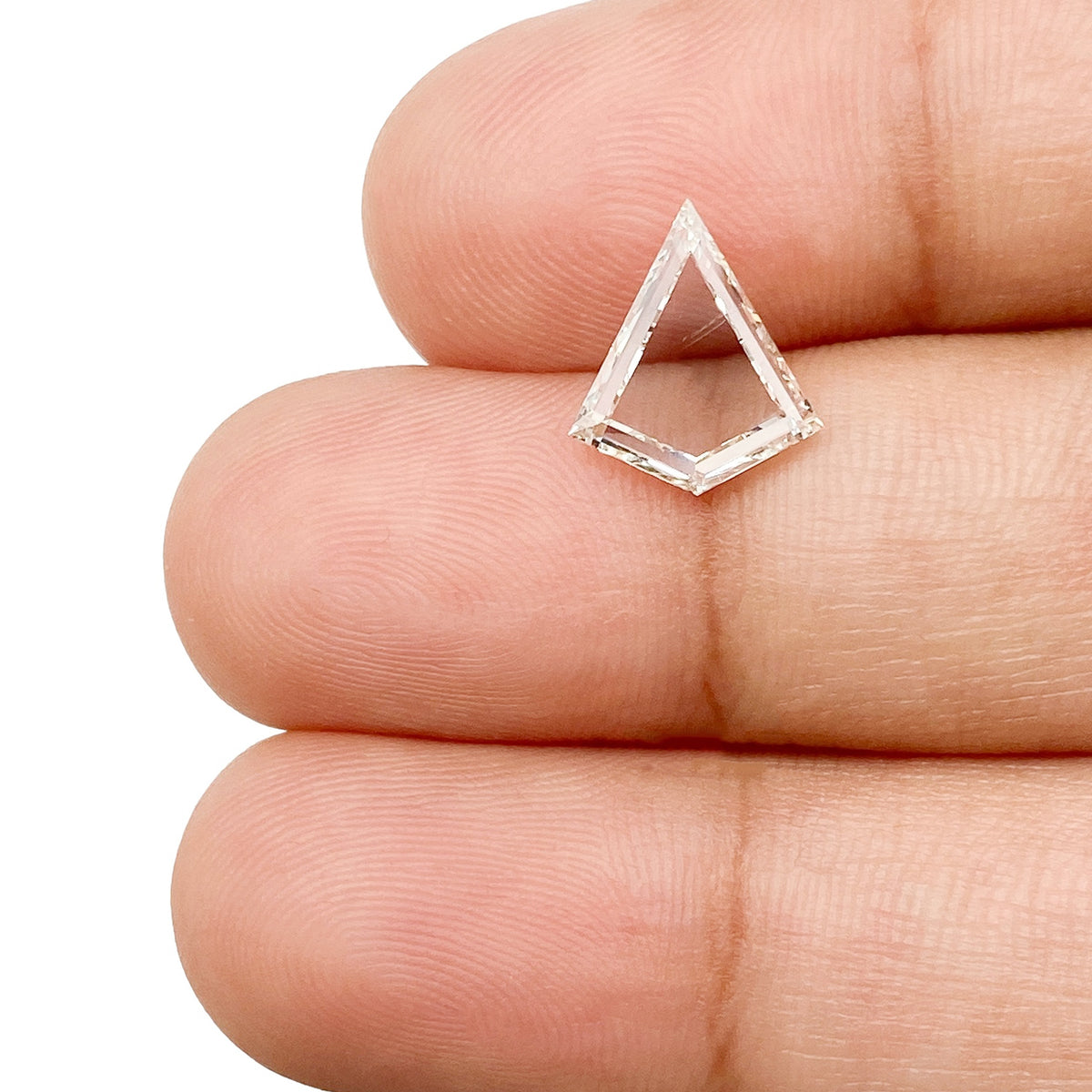 1.52ct | K/SI1 Kite Shape Portrait Cut Diamond (GIA) - Modern Rustic Diamond
