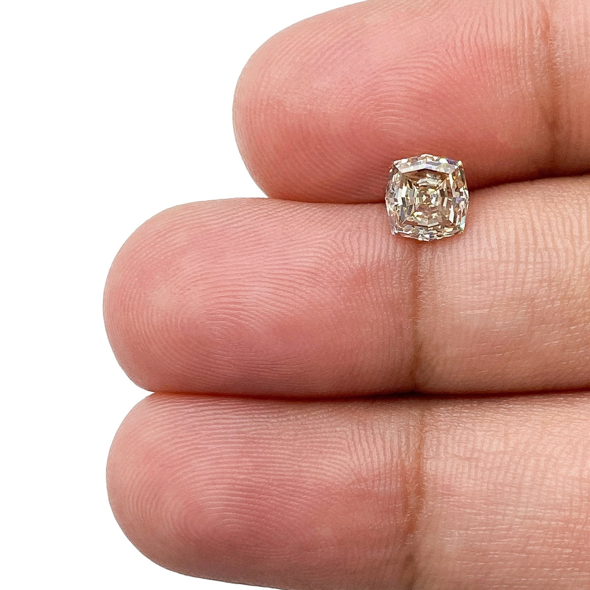 1.00ct | U-V/VS2 Octagonal Shape Step Cut Diamond (GIA) - Modern Rustic Diamond