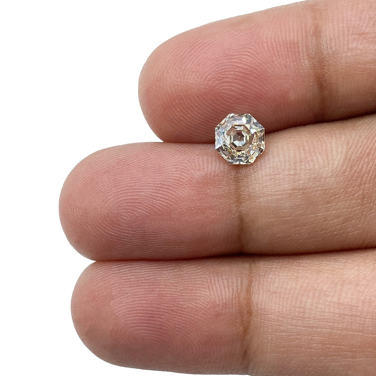 1.01ct | M/VS2 Octagonal Shape Step Cut Diamond (GIA) - Modern Rustic Diamond