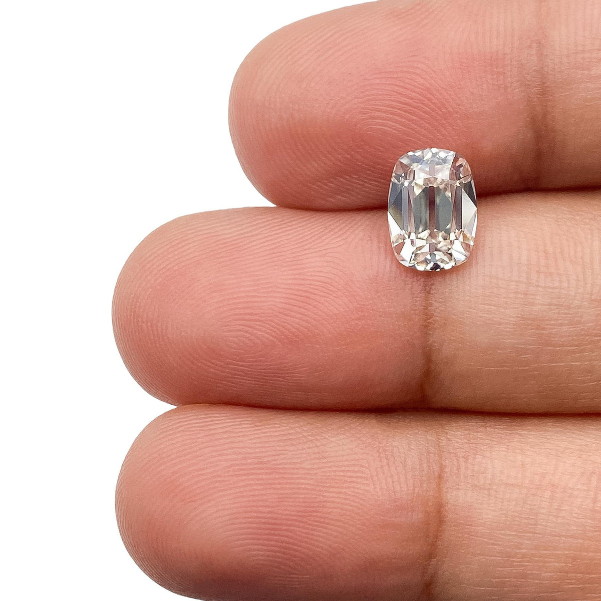 1.51ct | J/VS1 Cushion Shape Old Mine Cut Diamond (GIA) - Modern Rustic Diamond