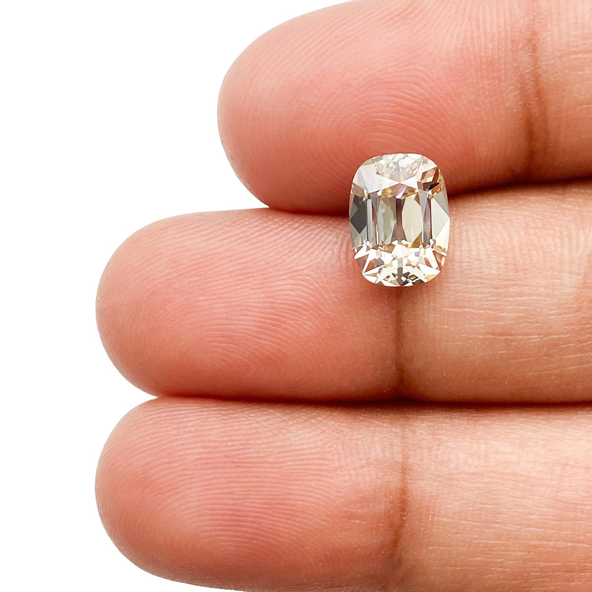 2.02ct | S-T/VS1 Cushion Shape Old Mine Cut Diamond (GIA) - Modern Rustic Diamond
