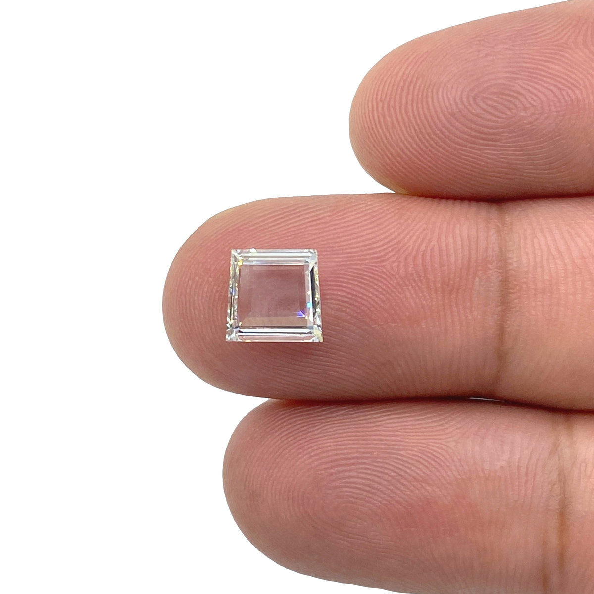 0.97ct | G-H/VVS Trapezoid Shape Portrait Cut Diamond - Modern Rustic Diamond
