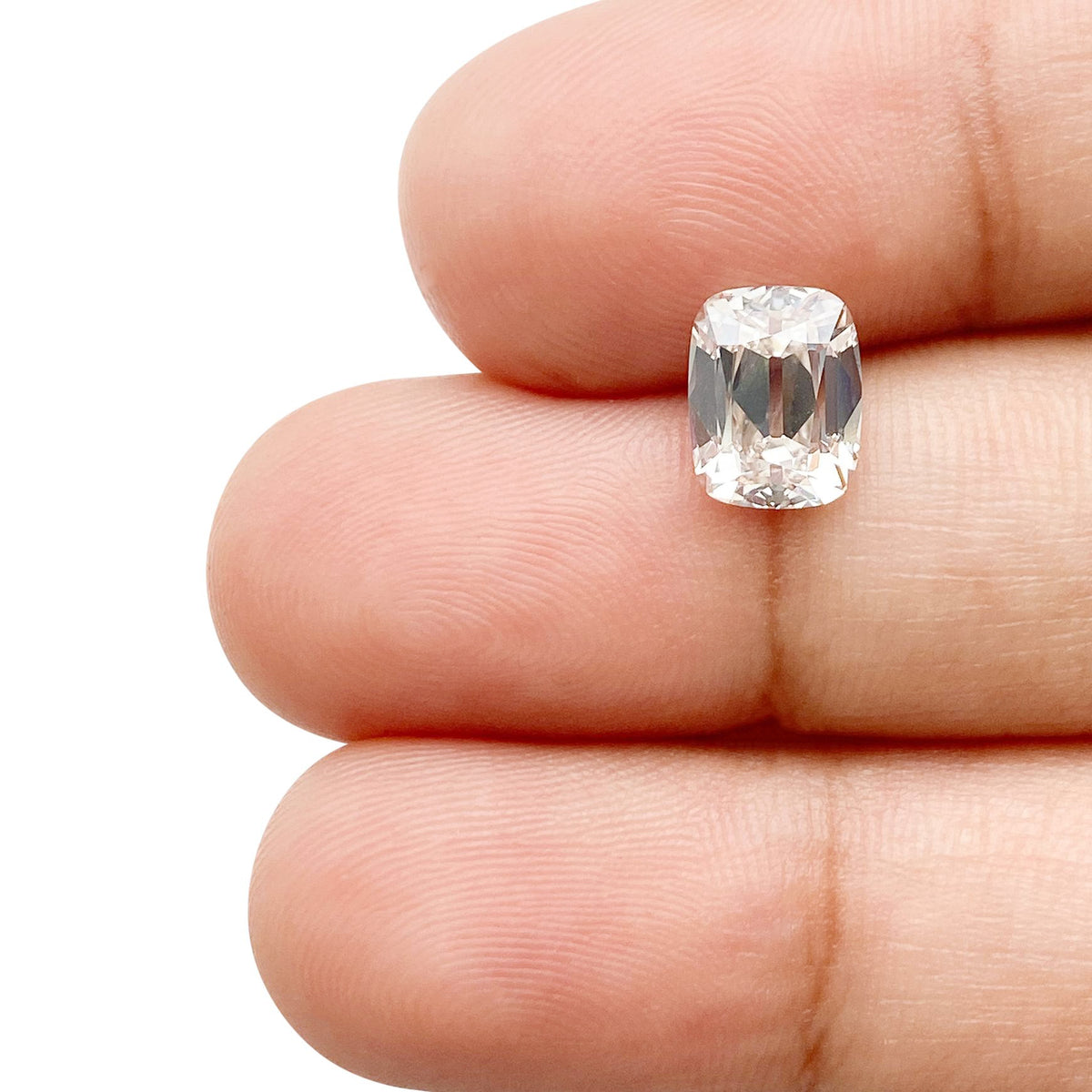 1.64ct | I/VS2 Cushion Shape Old Mine Cut Diamond (GIA) - Modern Rustic Diamond