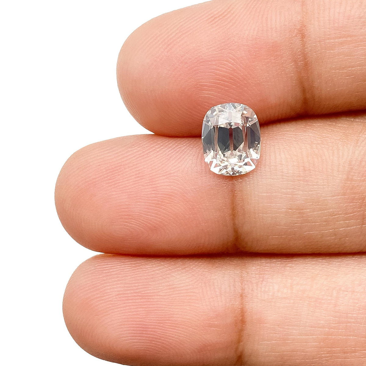 1.68ct | I/VS2 Cushion Shape Old Mine Cut Diamond (GIA) - Modern Rustic Diamond