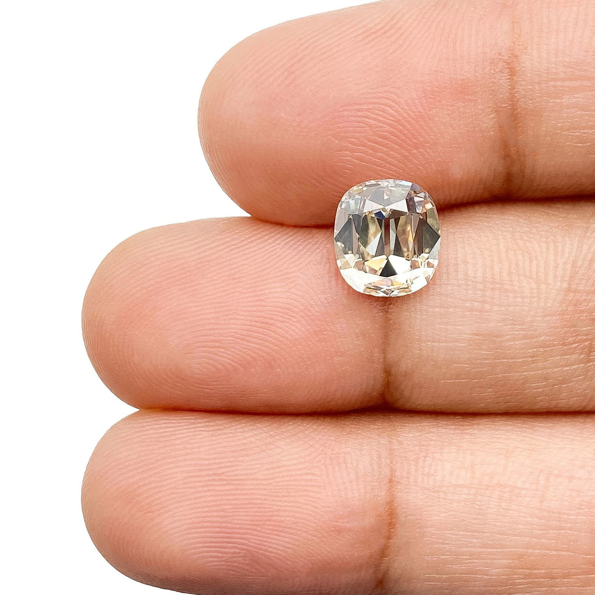 2.03ct | N/VS2 Cushion Shape Old Mine Cut Diamond (GIA) - Modern Rustic Diamond