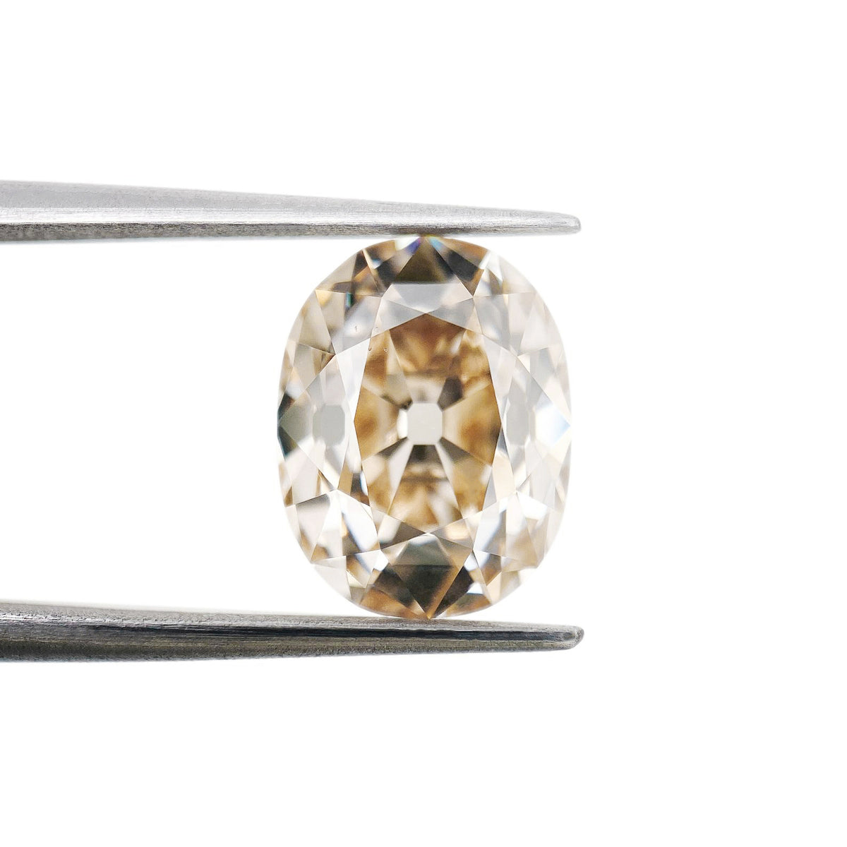 4.08ct | W-X/VS2 Cushion Shape Old Mine Cut Diamond (GIA) - Modern Rustic Diamond