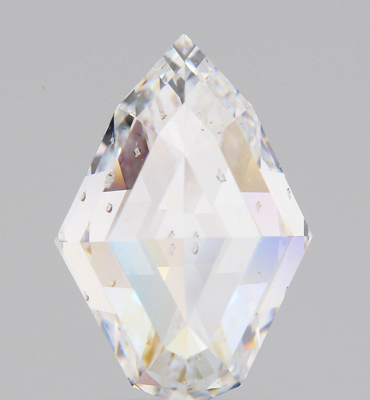 3.02ct | D/SI2 Kite Shape Step Cut Diamond (GIA) - Modern Rustic Diamond