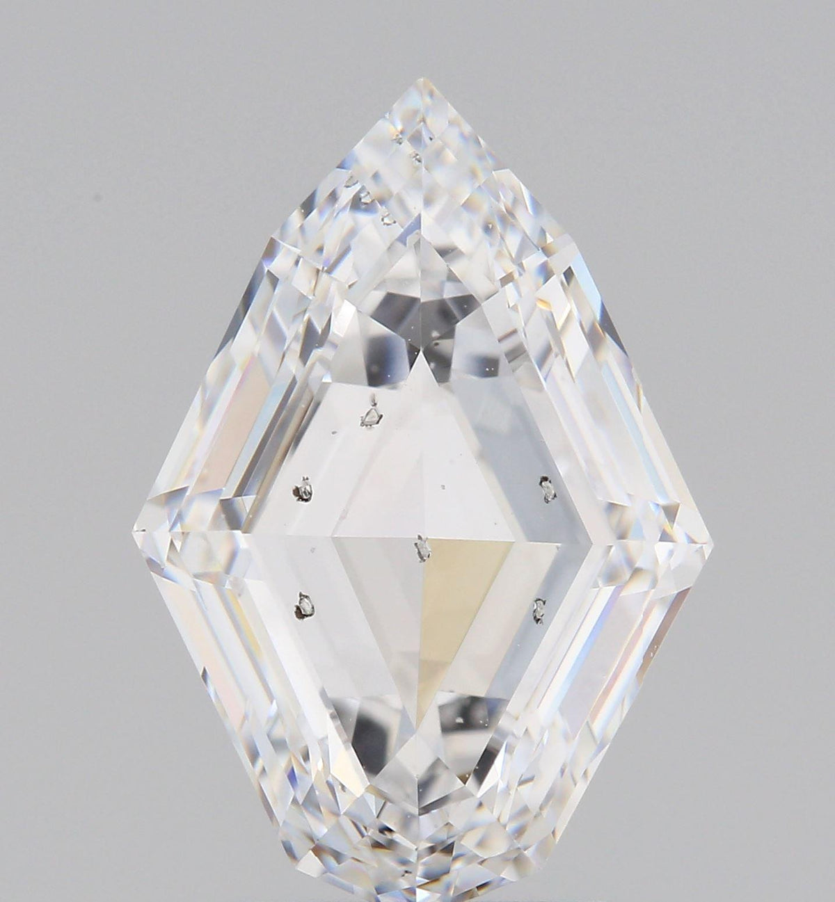 3.02ct | D/SI2 Kite Shape Step Cut Diamond (GIA) - Modern Rustic Diamond