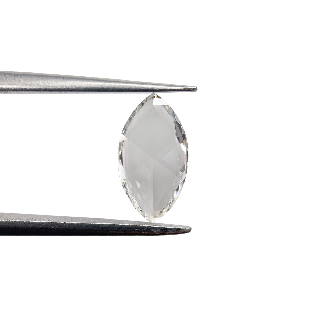 0.63ct | F-G/VS Marquise Shape Rose Cut Diamond - Modern Rustic Diamond