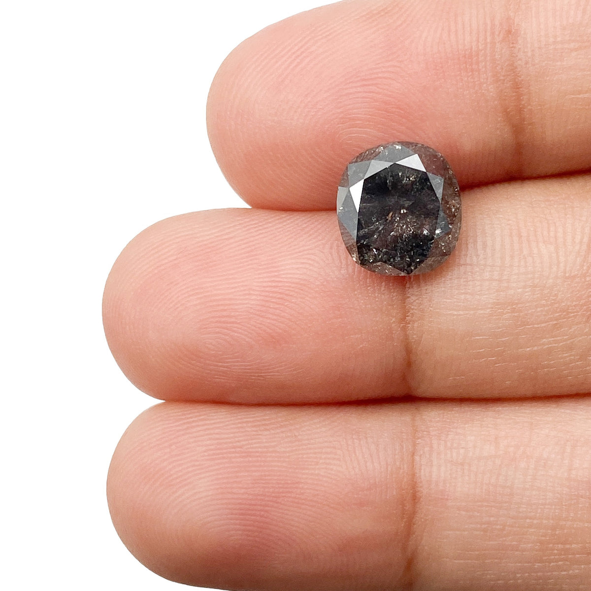 3.04ct | Rustic  Cushion Shape Brilliant Cut Diamond - Modern Rustic Diamond