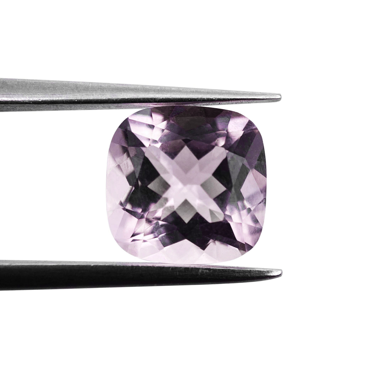 3.06ct |  Cushion Shape  Morganite - Modern Rustic Diamond
