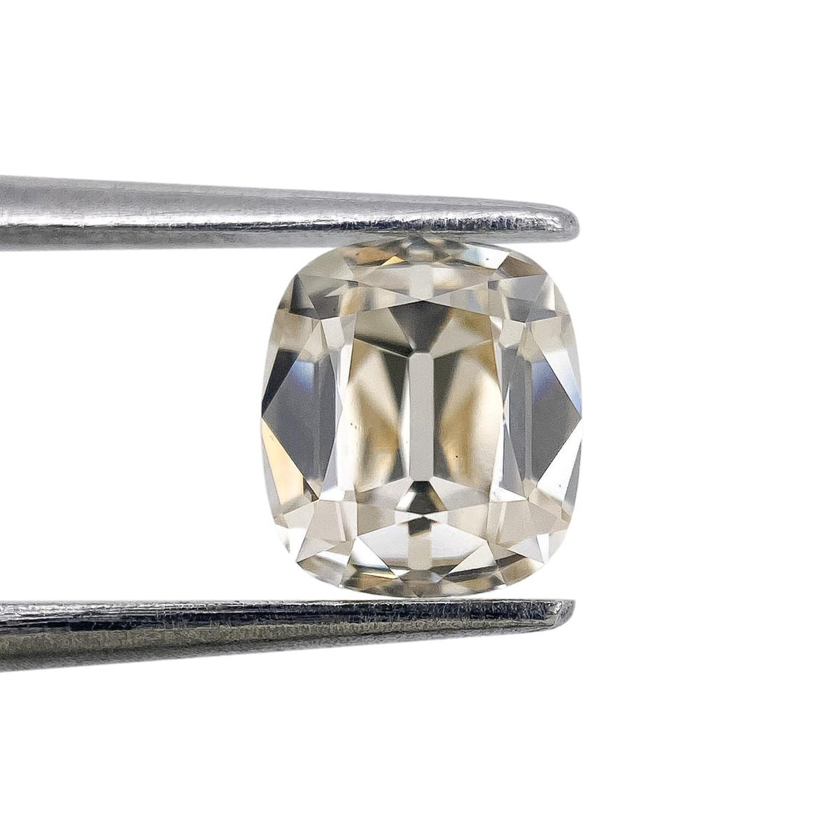 1.10ct | Q-R/VS1 Cushion Shape Old Mine Cut Diamond (GIA) - Modern Rustic Diamond