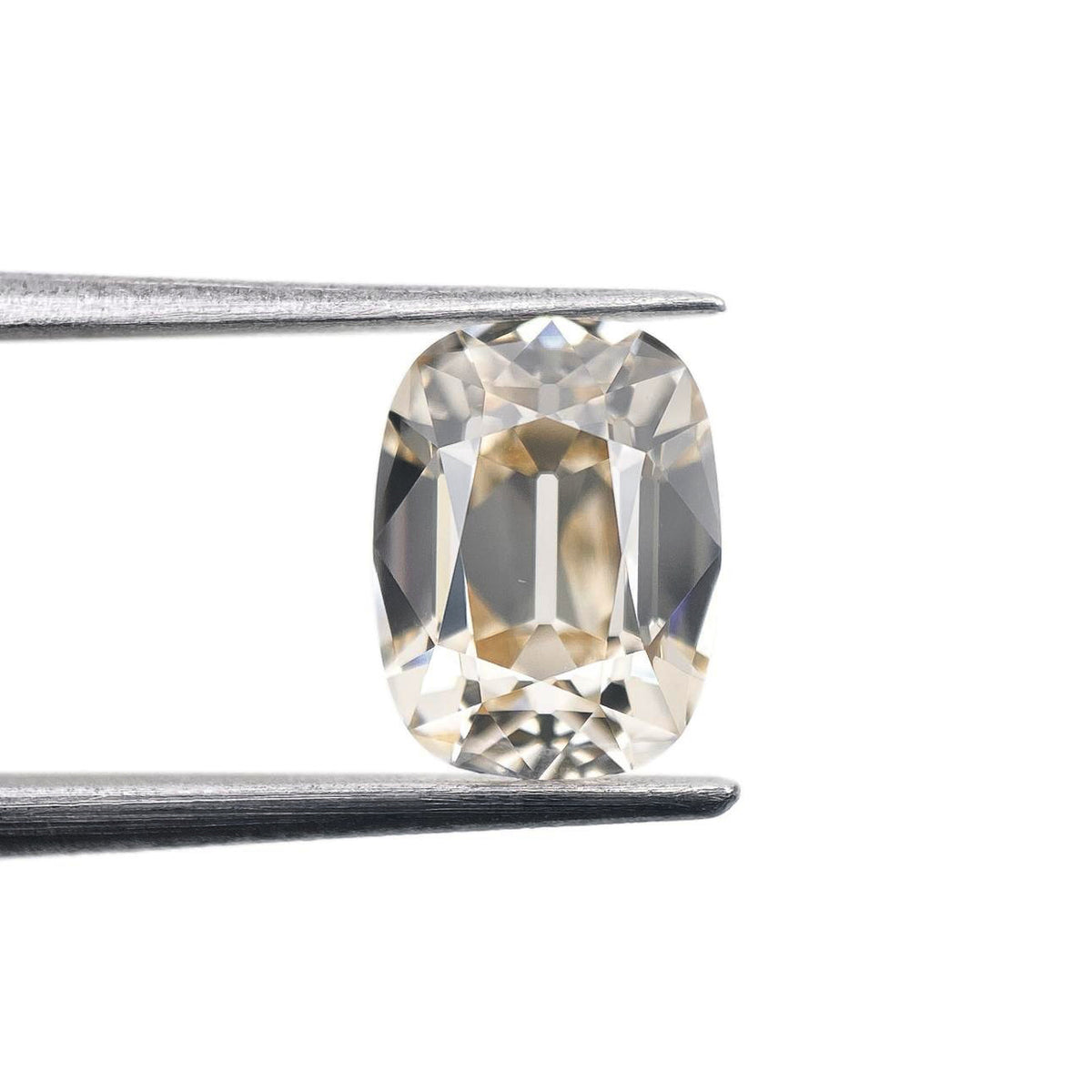 2.02ct | S-T/VS1 Cushion Shape Old Mine Cut Diamond (GIA) - Modern Rustic Diamond