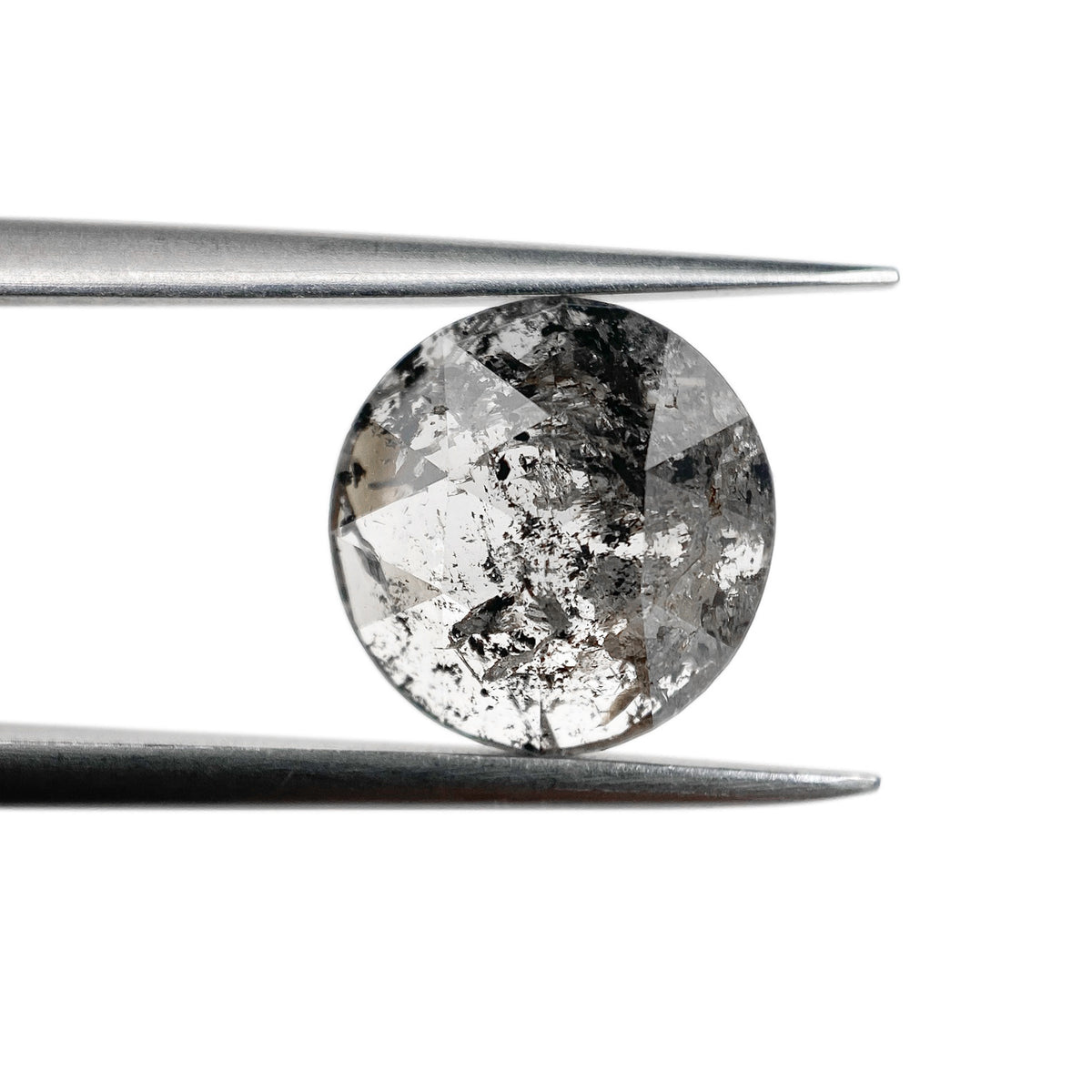 3.13ct | Rustic Round Shape Rose Cut Diamond - Modern Rustic Diamond