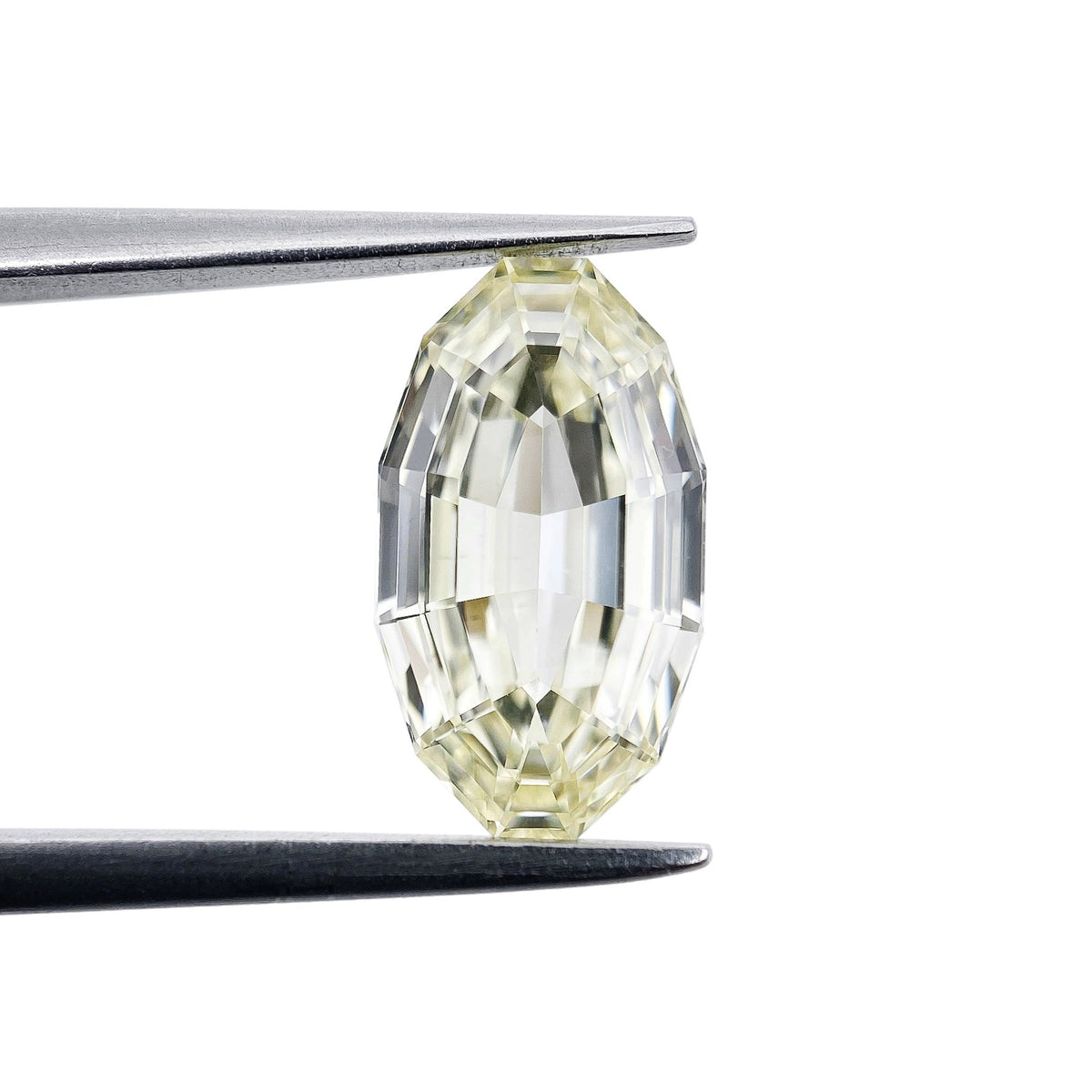 2.02ct | W-X/VS2 Oval Shape Step Cut Diamond (GIA) - Modern Rustic Diamond