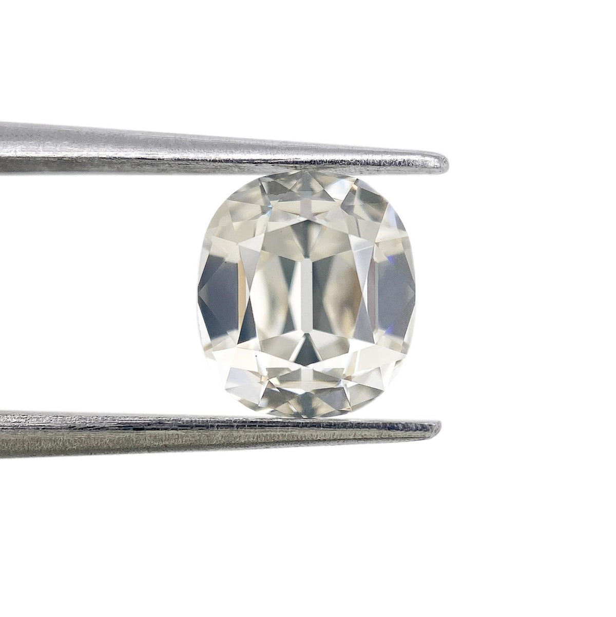 1.66ct | K/VS1 Cushion Shape Old Mine Cut Diamond (GIA) - Modern Rustic Diamond