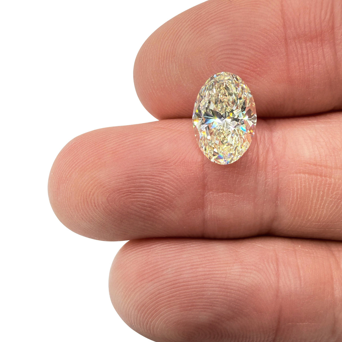 3.19ct | L/VS1 Oval Shape Brilliant Cut Diamond (GIA) - Modern Rustic Diamond