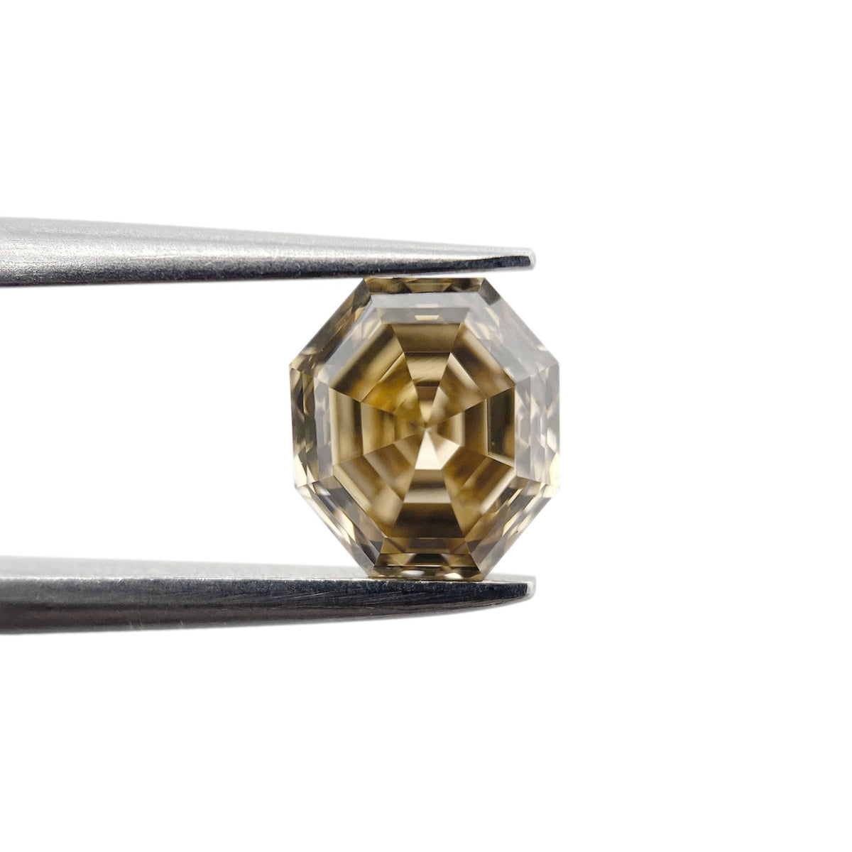 1.00ct | Champagne VS2 Octagonal Shape Step Cut Diamond (GIA)