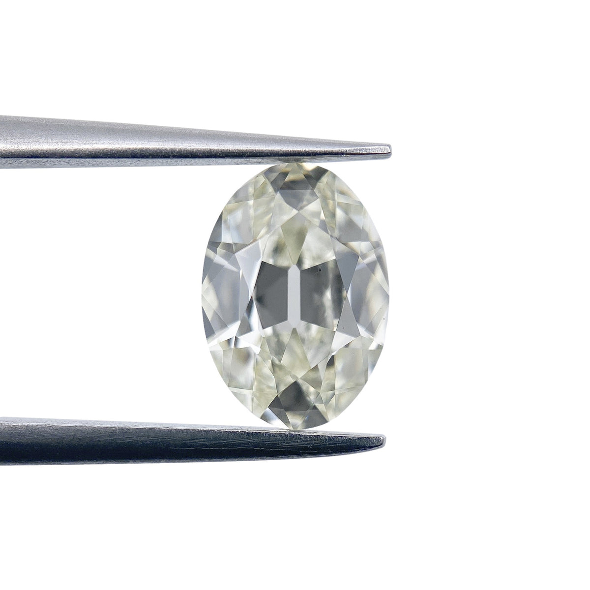 1.52ct | L/VS2 Oval Shape Old Mine Cut Diamond (GIA) - Modern Rustic Diamond