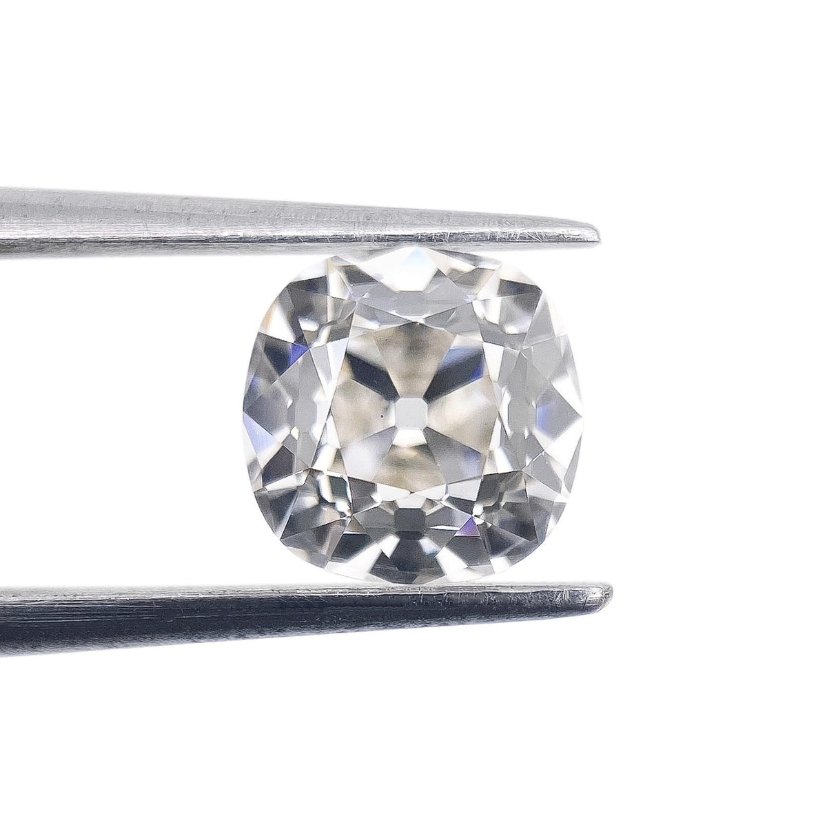 1.53ct | J/VS1 Cushion Shape Old Mine Cut Diamond (GIA) - Modern Rustic Diamond