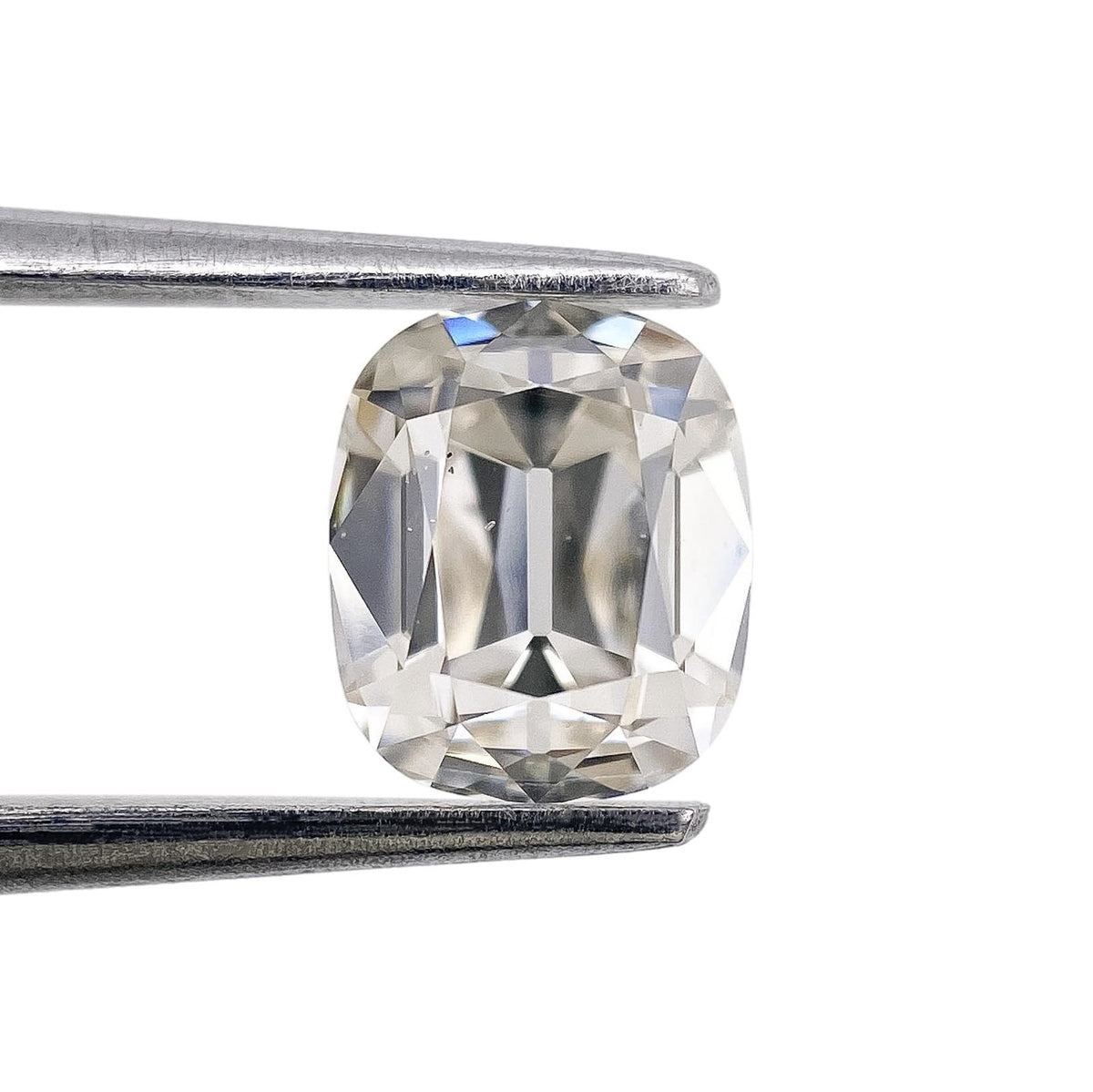 1.06ct | K/SI1 Cushion Shape Old Mine Cut Diamond (GIA) - Modern Rustic Diamond