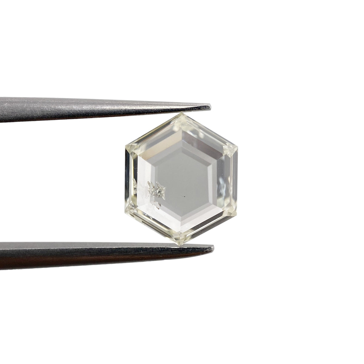 1.25ct | H-I/SI Hexagon Shape Step Cut Diamond - Modern Rustic Diamond