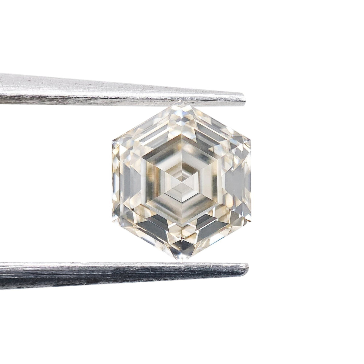1.23ct | O-P/VVS2 Hexagon Shape Step Cut Diamond (GIA) - Modern Rustic Diamond