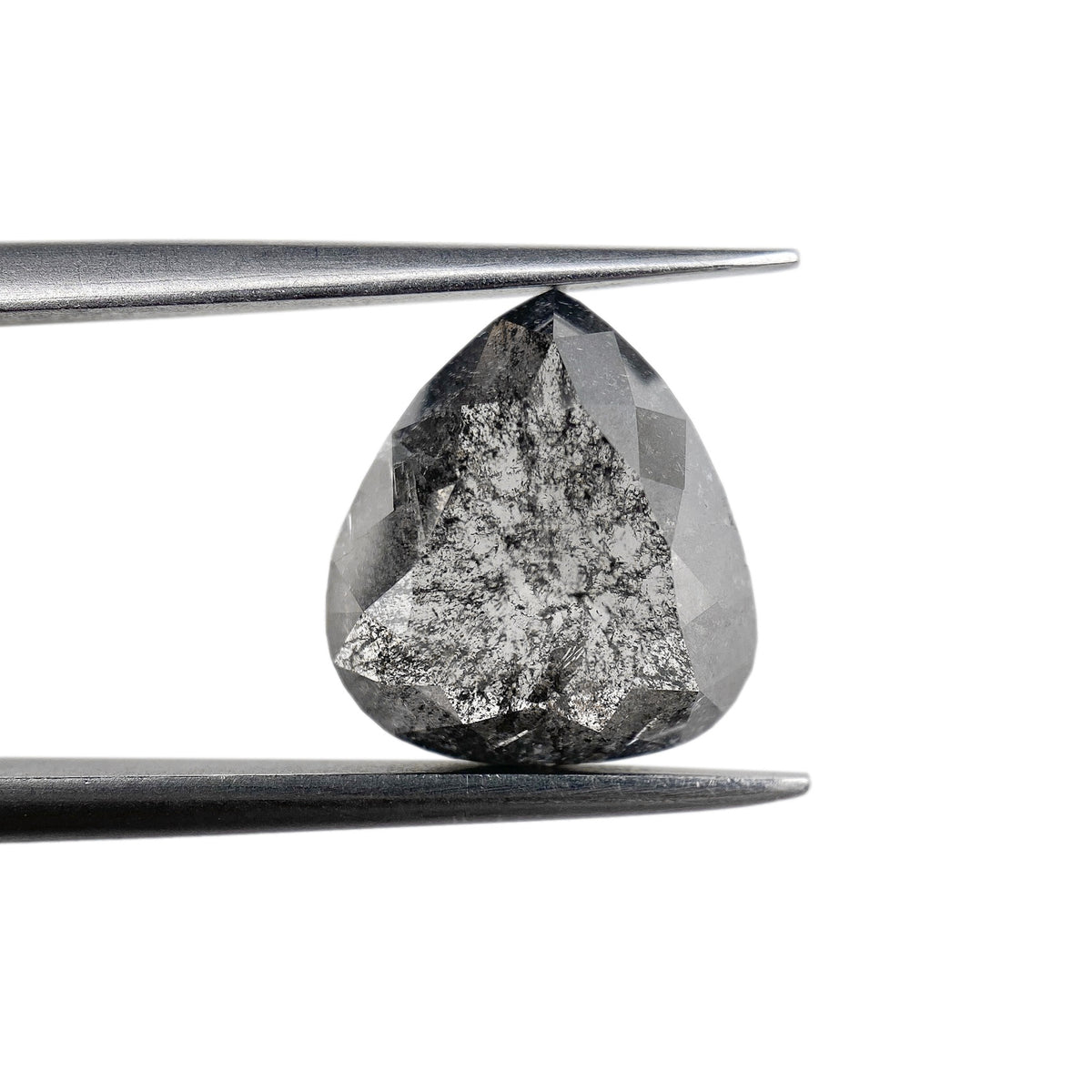 3.24ct | Rustic Pear Shape Rose Cut Diamond - Modern Rustic Diamond