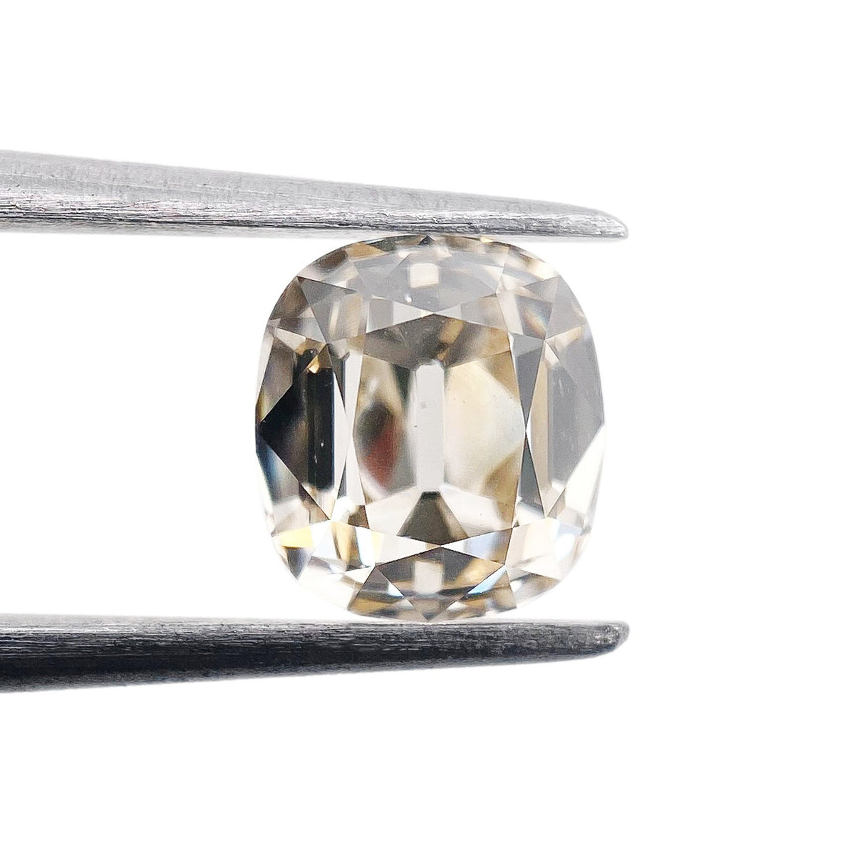 1.12ct | M/SI1 Cushion Shape Old Mine Cut Diamond (GIA) - Modern Rustic Diamond