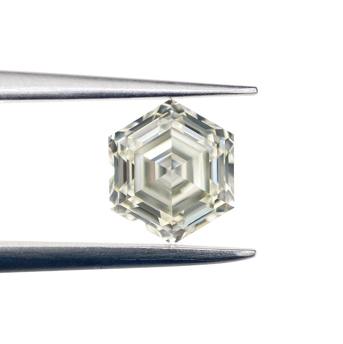 1.54ct | Q-R/VVS1 Hexagon Shape Step Cut Diamond (GIA) - Modern Rustic Diamond
