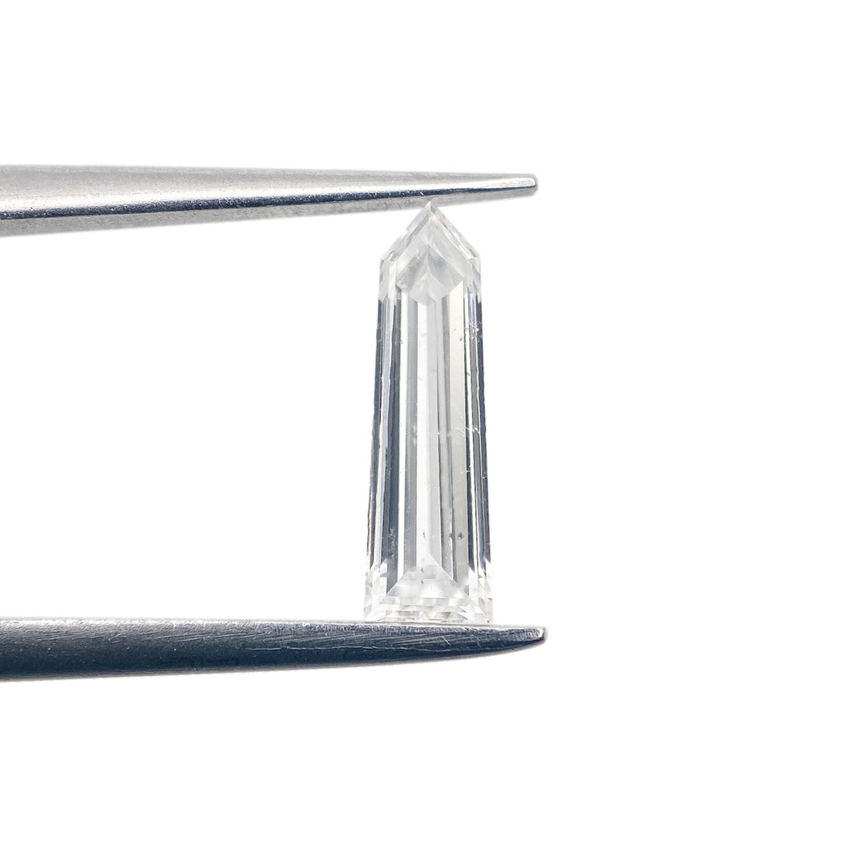 0.53ct | D/SI Bullet Shape Step Cut Diamond - Modern Rustic Diamond