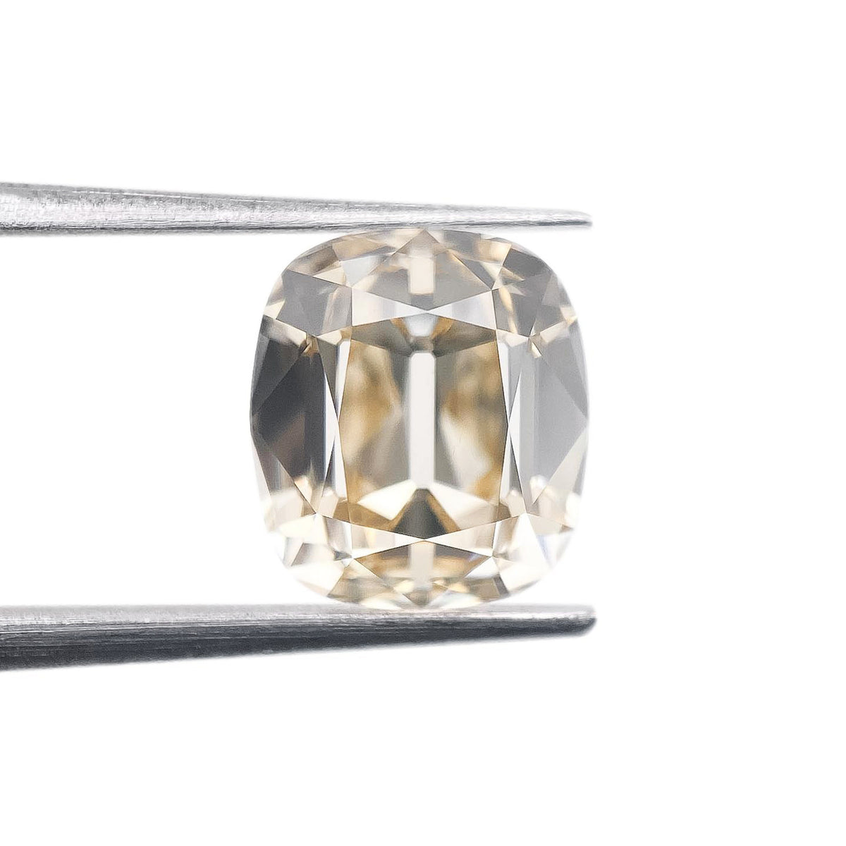 2.64ct | U-V/VS2 Cushion Shape Old Mine Cut Diamond (GIA) - Modern Rustic Diamond