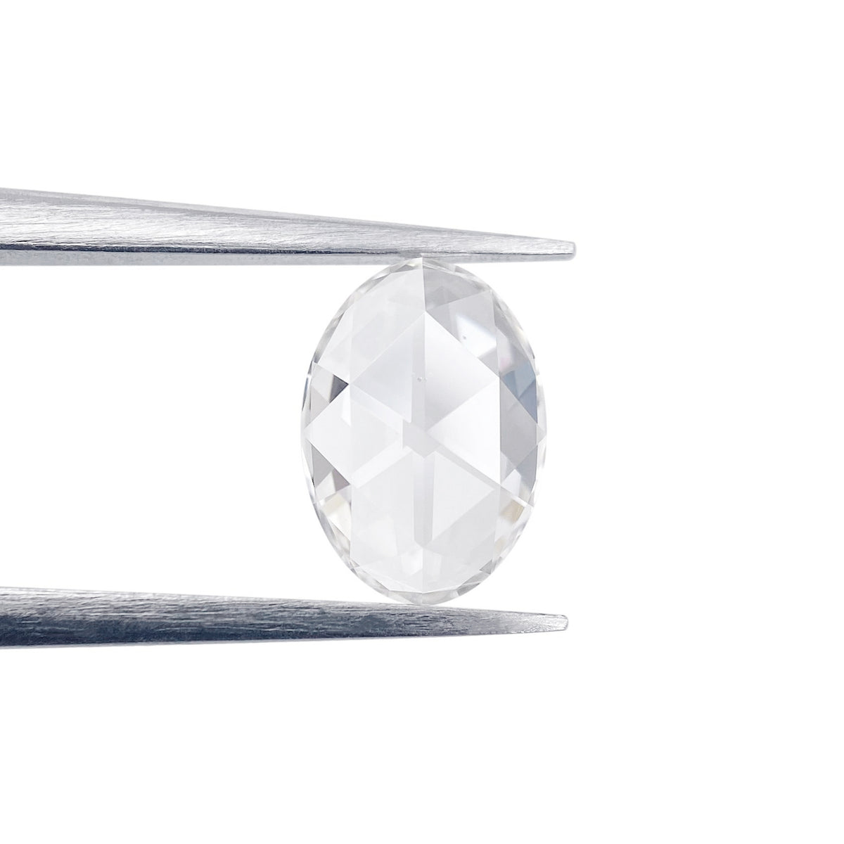 0.51ct | H/SI1 Oval Shape Rose Cut Diamond (GIA) - Modern Rustic Diamond