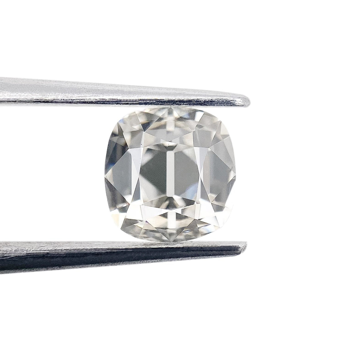 1.02ct | J/SI1 Cushion Shape Old Mine Cut Diamond (GIA) - Modern Rustic Diamond