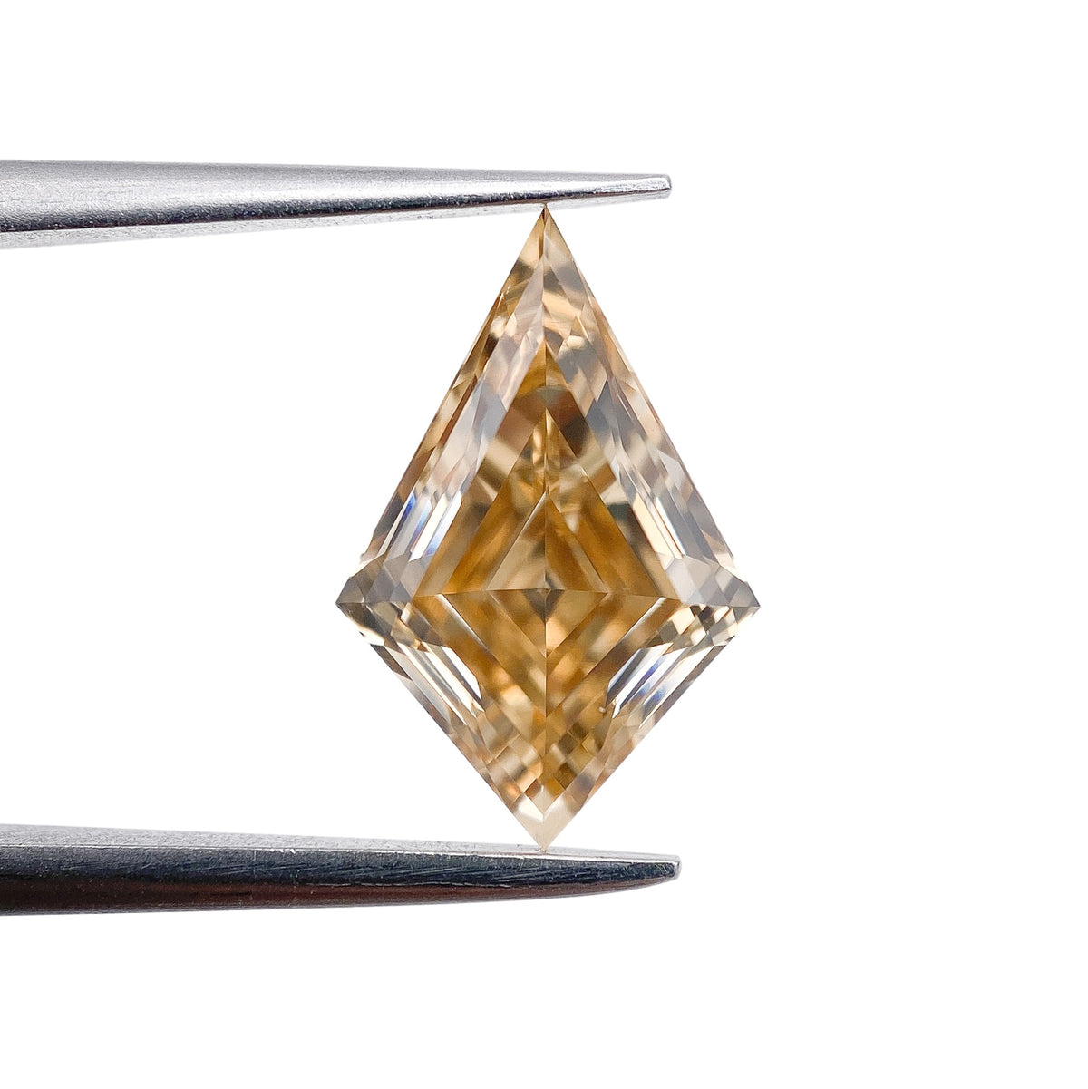 2.08ct | Fancy Brownish Yellow VS2 Kite Shape Step Cut Diamond (GIA) - Modern Rustic Diamond