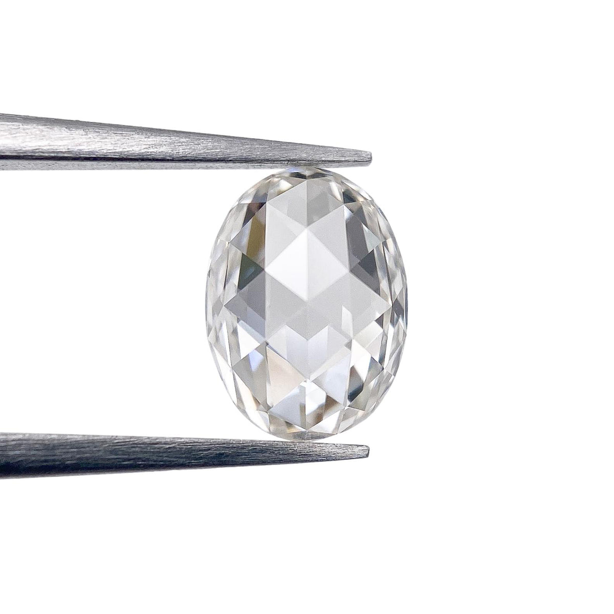 0.71ct | H/VS2 Oval Shape Rose Cut Diamond (GIA) - Modern Rustic Diamond