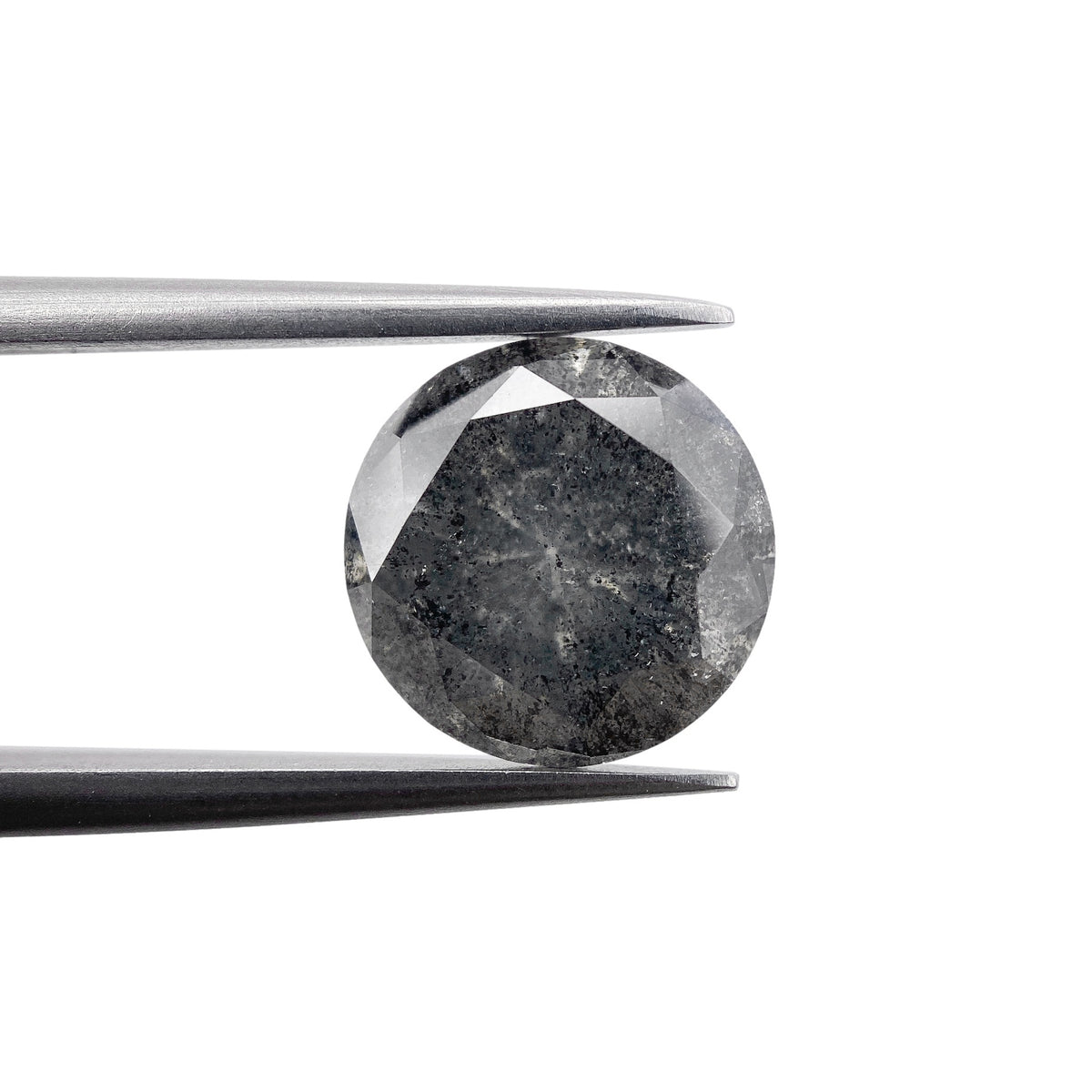 3.41ct | Rustic  Round Shape Brilliant Cut Diamond - Modern Rustic Diamond