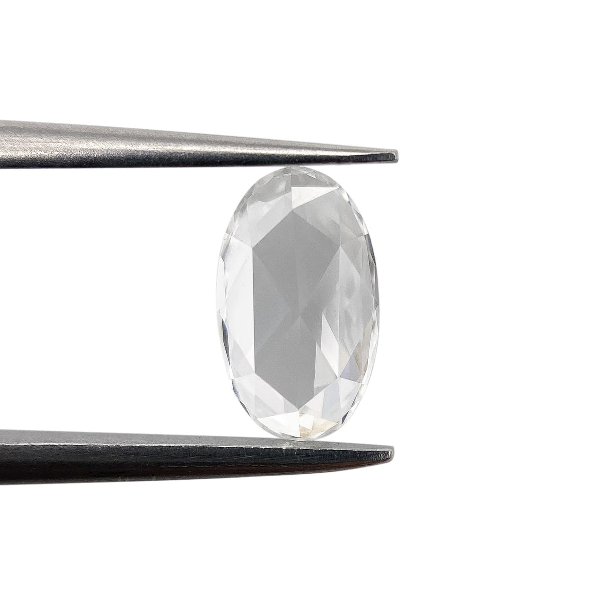 0.52ct | F-G/VS Oval Shape Rose Cut Diamond - Modern Rustic Diamond