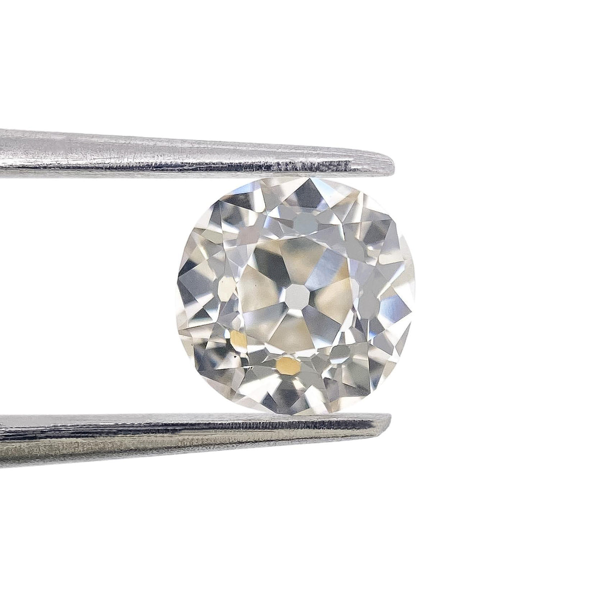 1.01ct | J/SI1 Cushion Shape Old Mine Cut Diamond (GIA) - Modern Rustic Diamond
