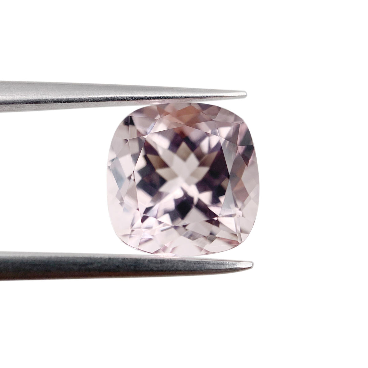 3.59ct |  Cushion Shape  Morganite - Modern Rustic Diamond